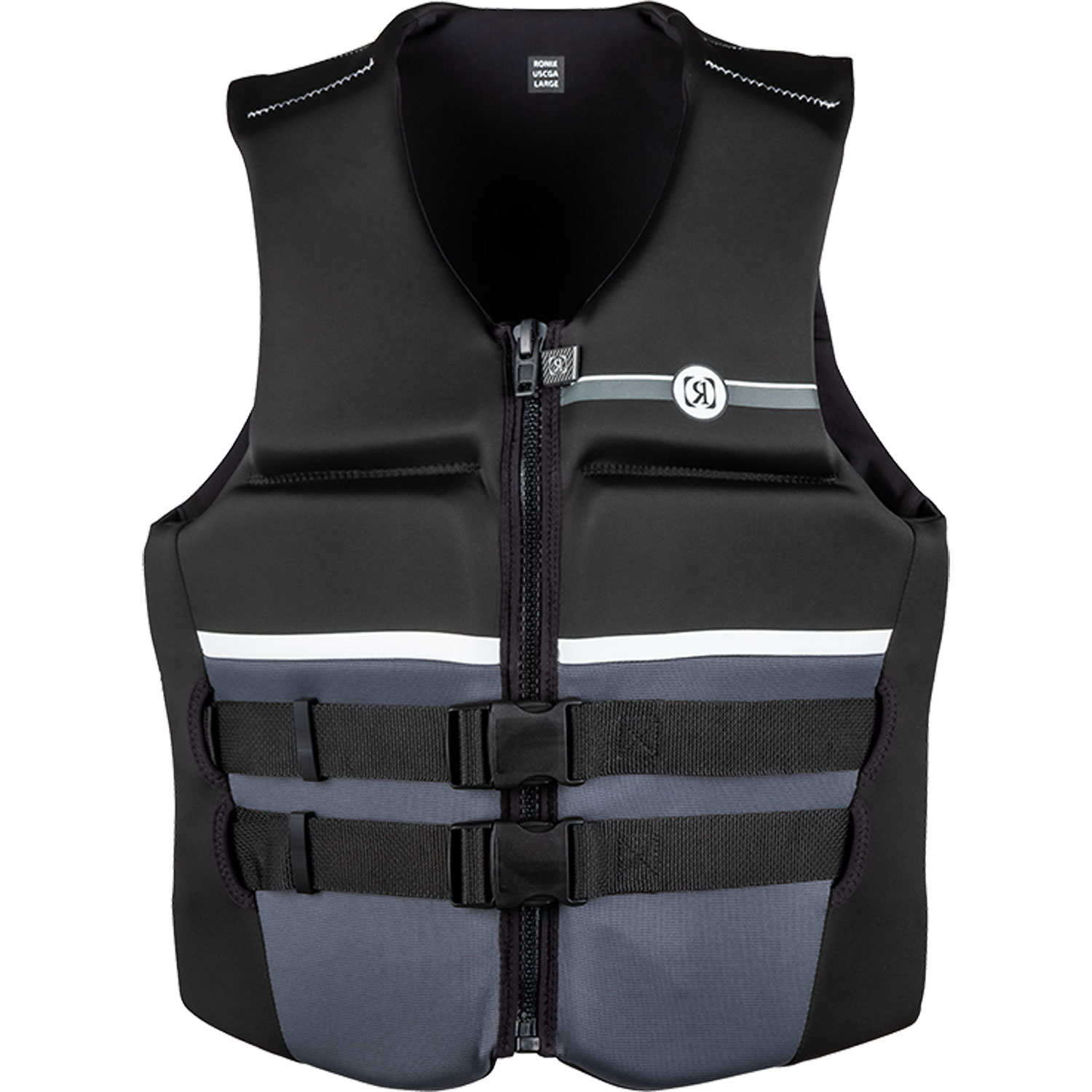 Ronix Covert Cga Wake Vest - Noir/charbon/blanc