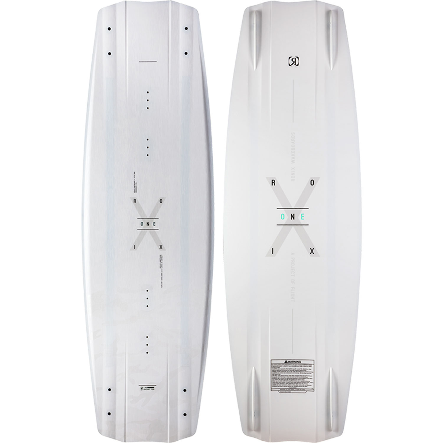 Ronix One Blackout Technology Boat Board - Blanc Cristal