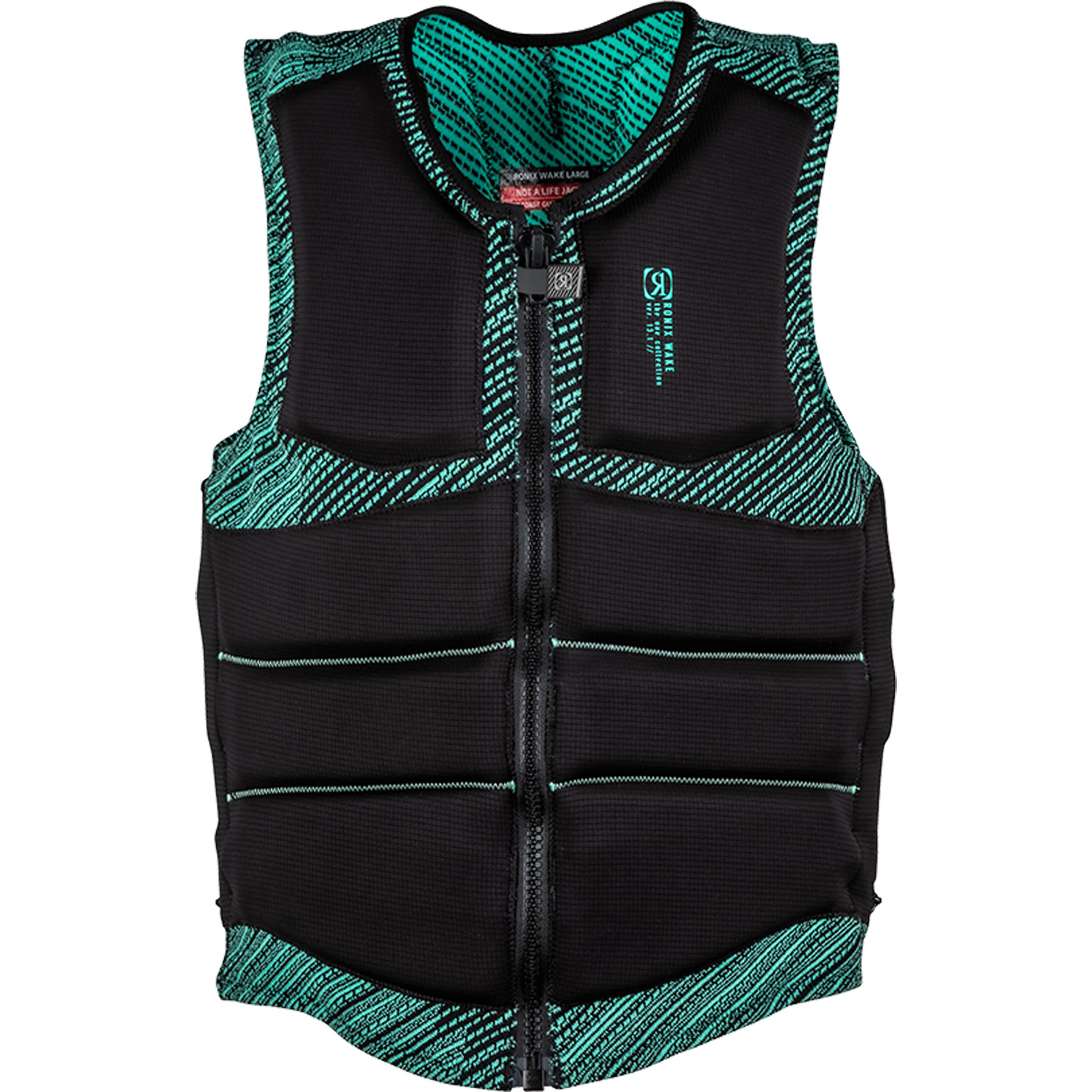 Ronix One Boa Ce Impact Wakeboard Gilet - Mousse De Mer/noir