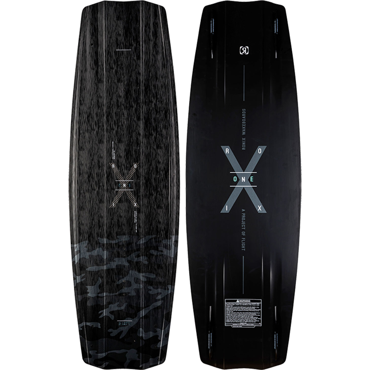 Ronix One Timebomb Fused Core Boat Board - Noir Minéral