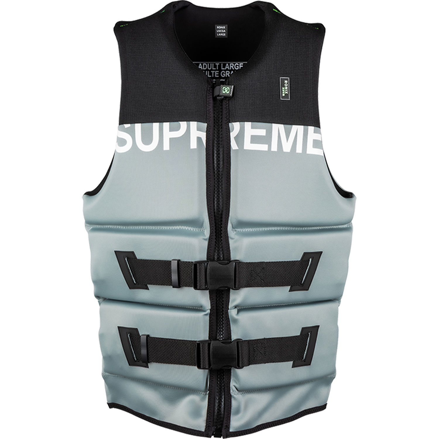 Ronix Suprem Oui Gilet Cga - Gris Anthracite/noir