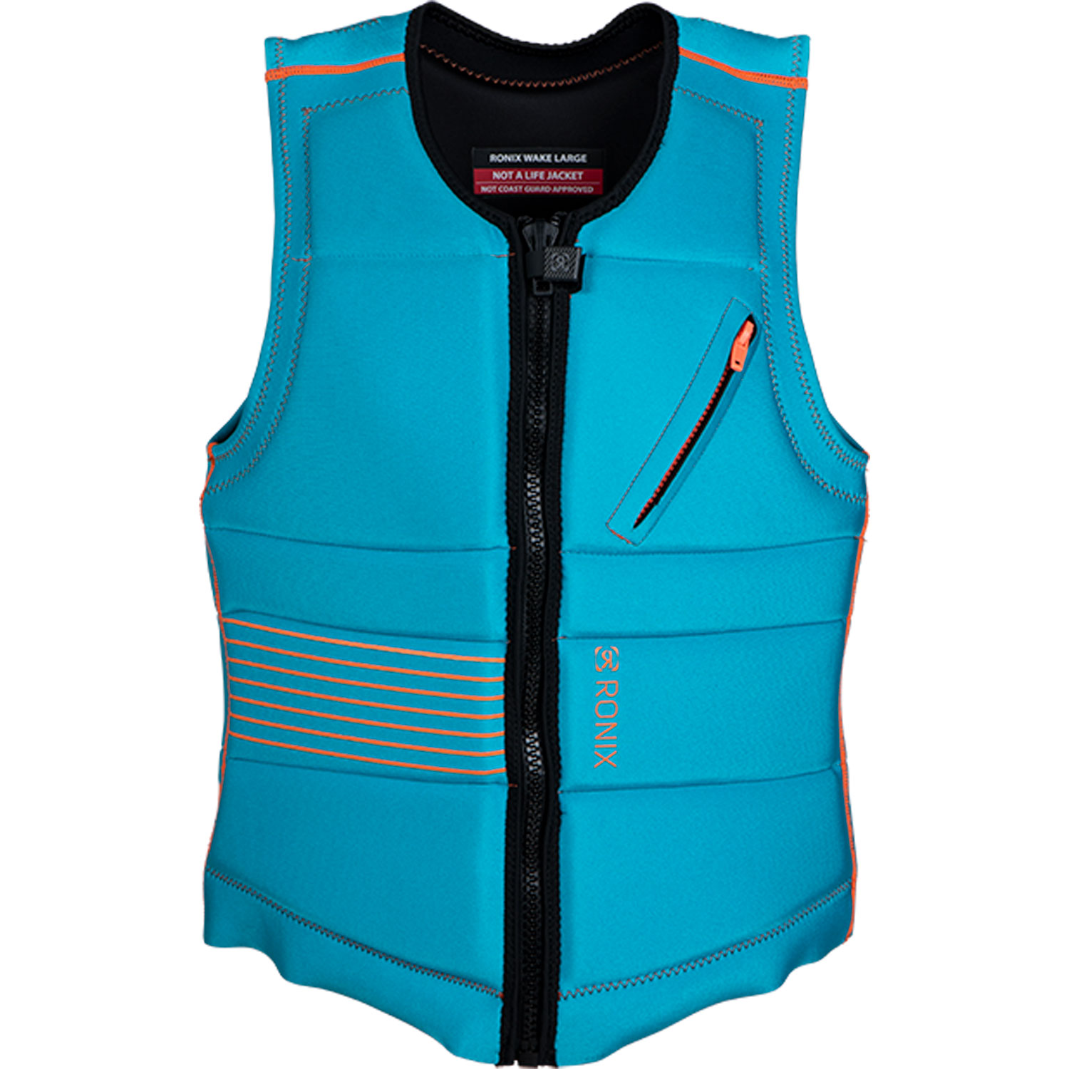 Ronix Womens Coral Ce Approved Impact Wakeboard Vest - Aqua Blue