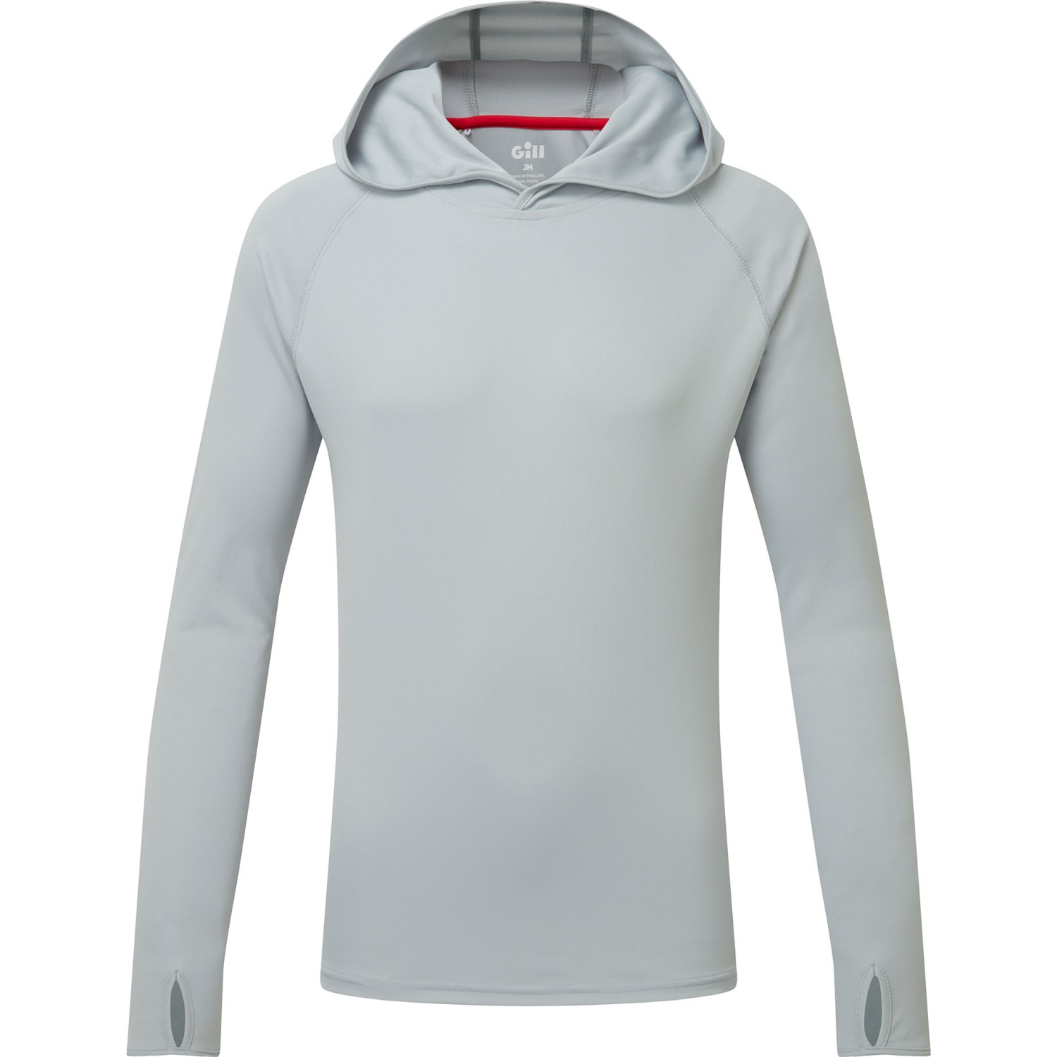 Sweat À Capuche Gill Uv Tec Pour Homme - Gris Moyen Uv016