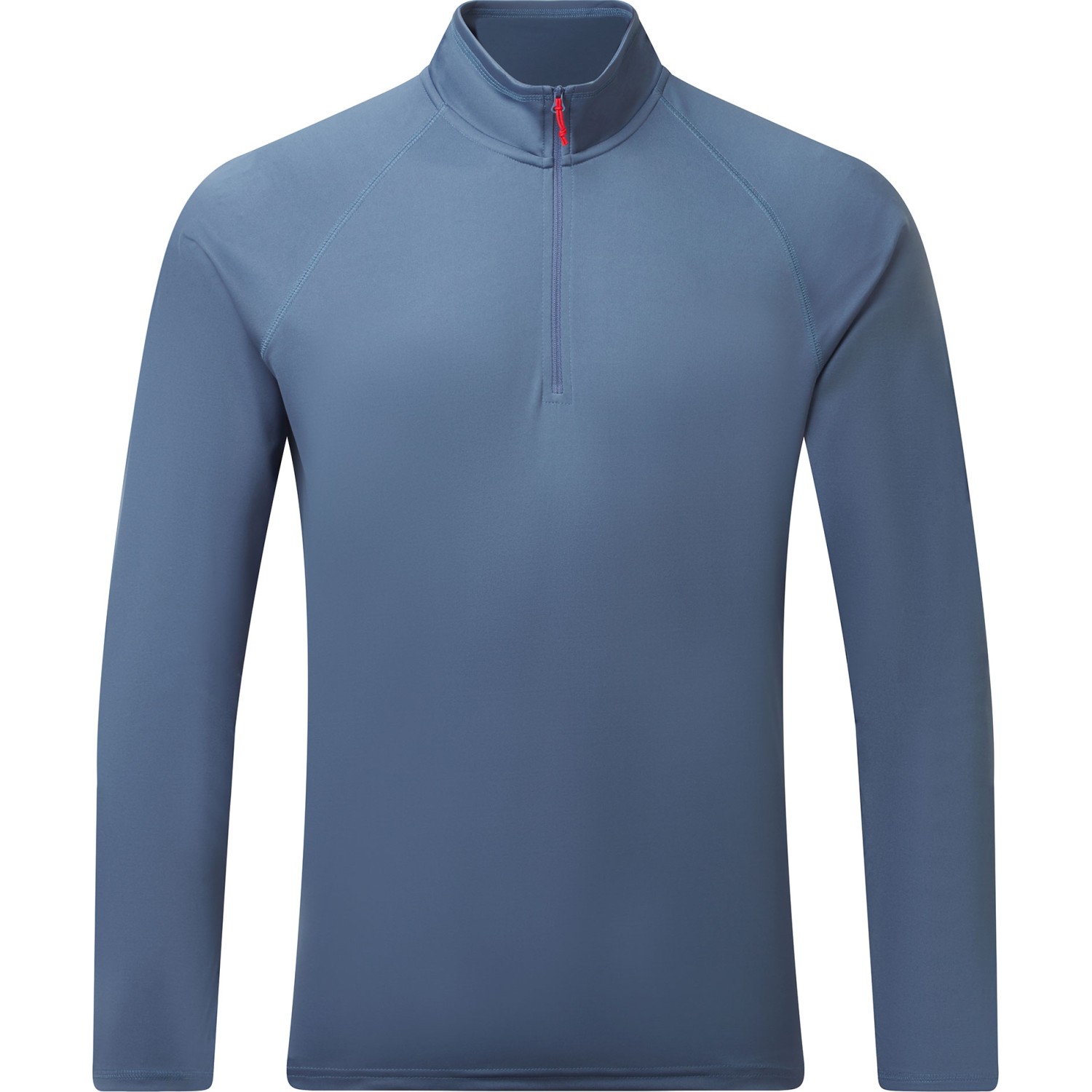 T-Shirt À Manches Longues Et Col Zippé Gill Uv Tec Pour Homme - Bleu Orage Uv009
