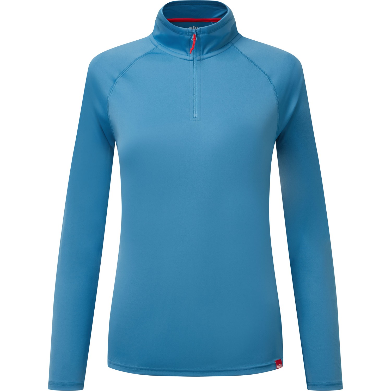 T-Shirt Zippé À Manches Longues Gill Pour Femme, Protection Uv Tec - Paysage Marin Uv009W