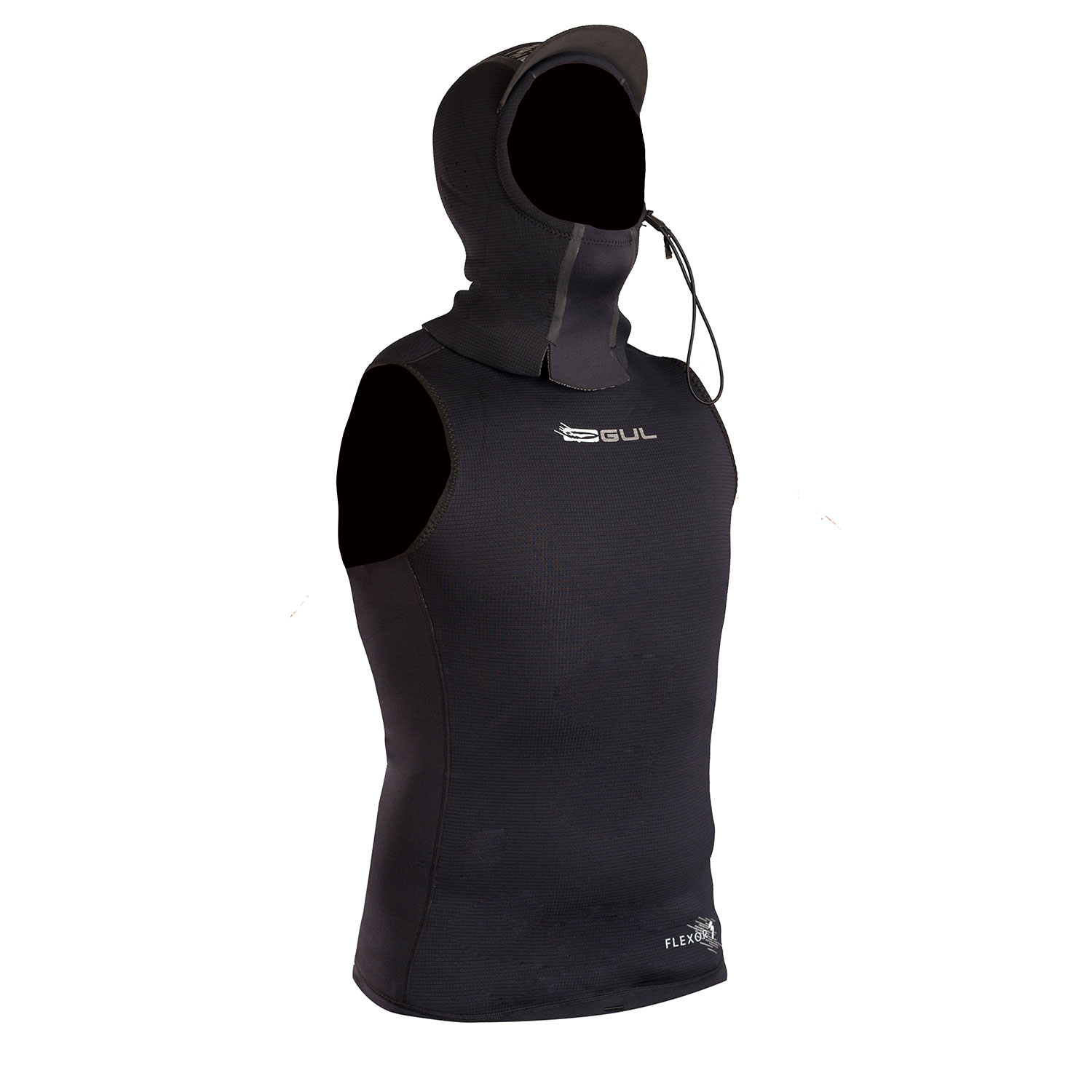 Gul Flexor Hooded Surf Vest 0.5M Combinaison Hood - Noir