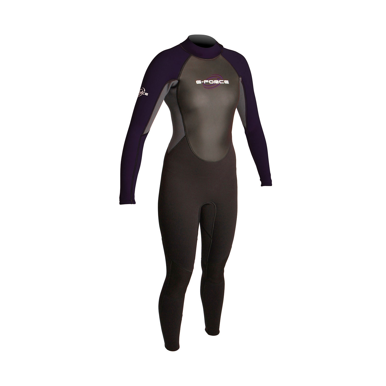 Gul Womens G-Force 3Mm Steamer Wetsuit - Noir / Violet