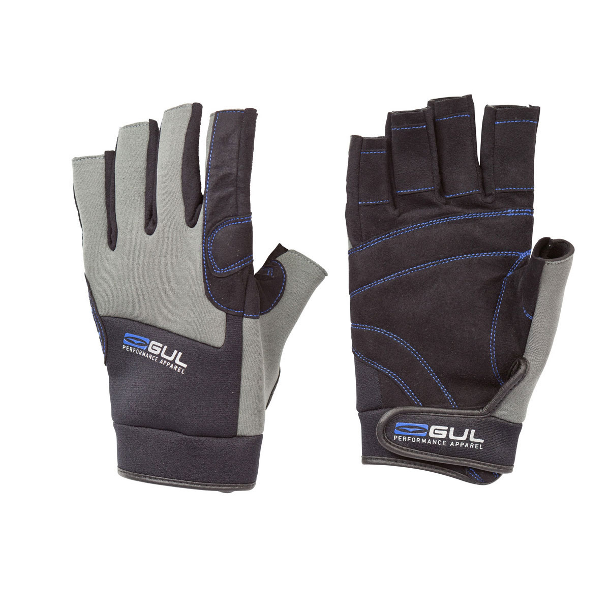 Gul Winter Short Finger Junior Gants De Voile - Noir / Charbon