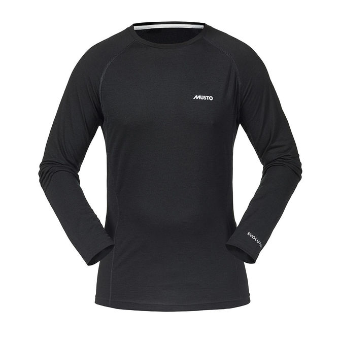 T-Shirt À Manches Longues Merino Musto Evolution - Noir