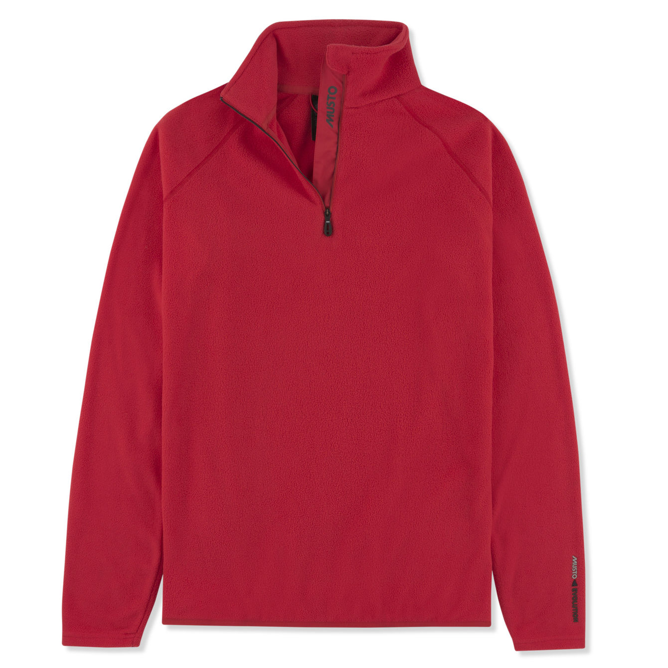 Musto Womens Evolution Demi-Veste En Laine Polaire À Glissière - True Red