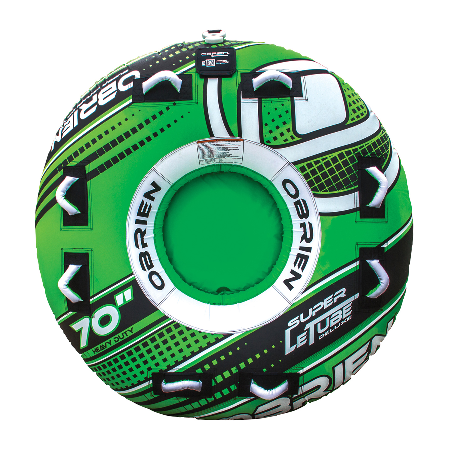 Tube Pour Bateau Tractable De Luxe Obrien Super Le Tube - Vert