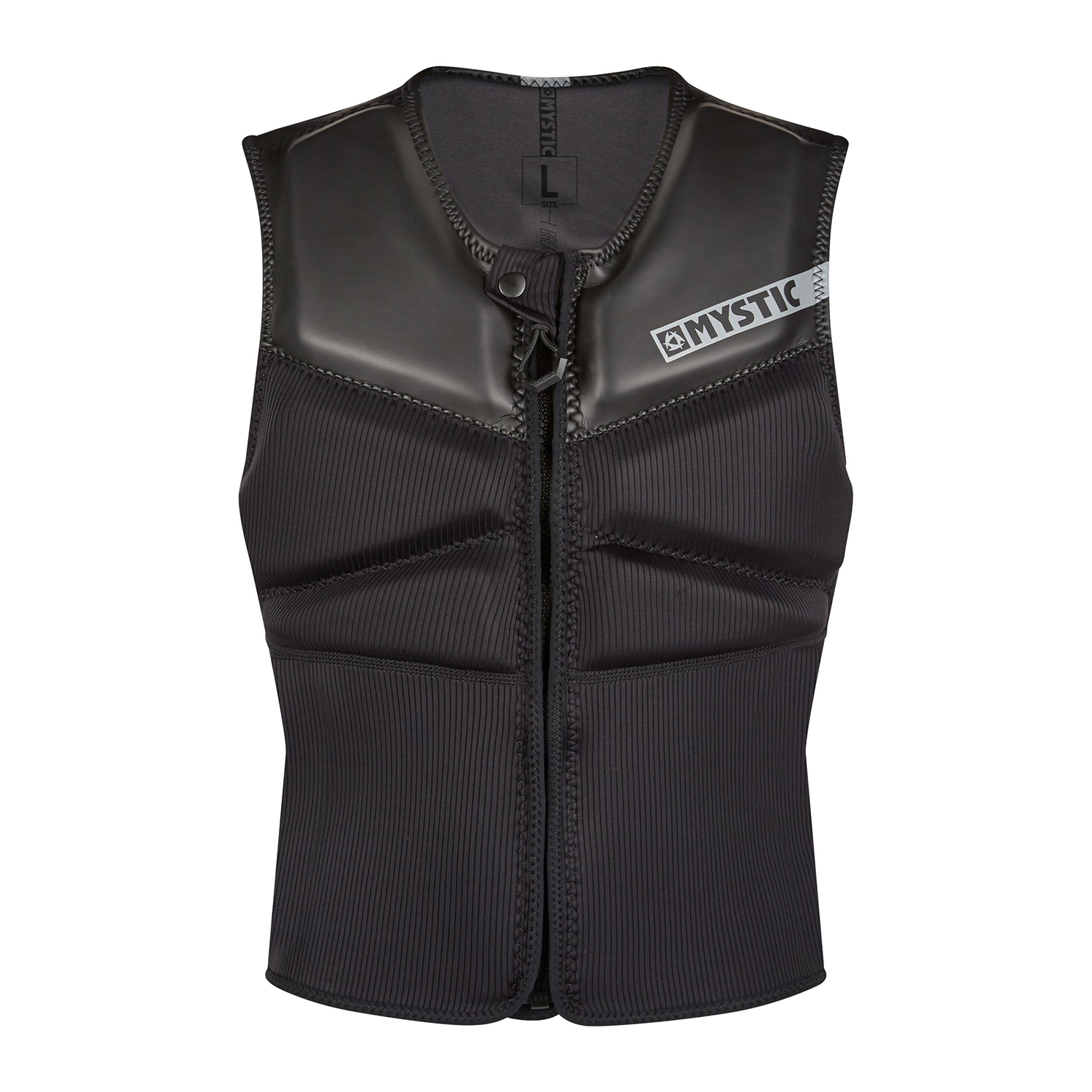 Mystic Block Kite Surfing Front-Zip Impact Vest - Noir 200107