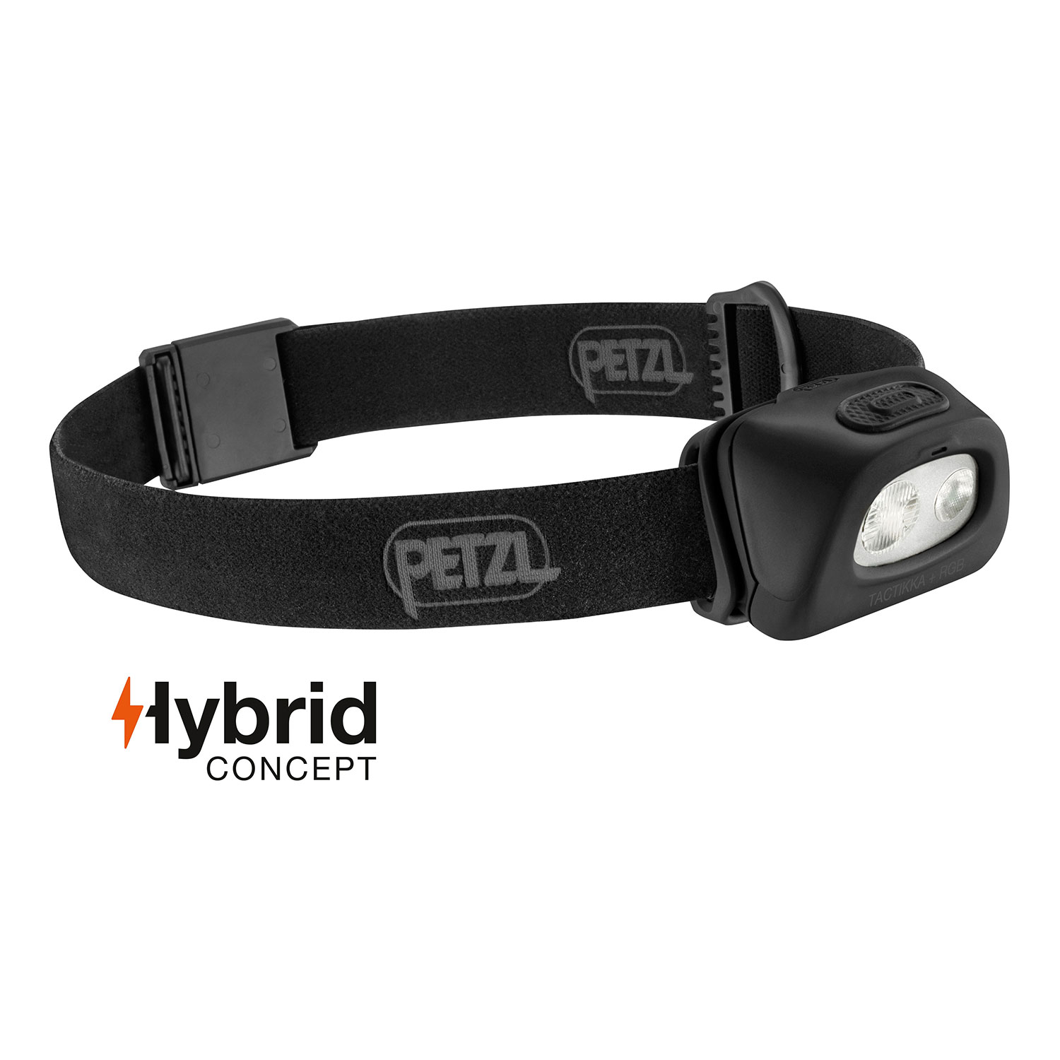 Lampe Frontale Petzl Tactikka® + Hybride Compacte 250L - Noir