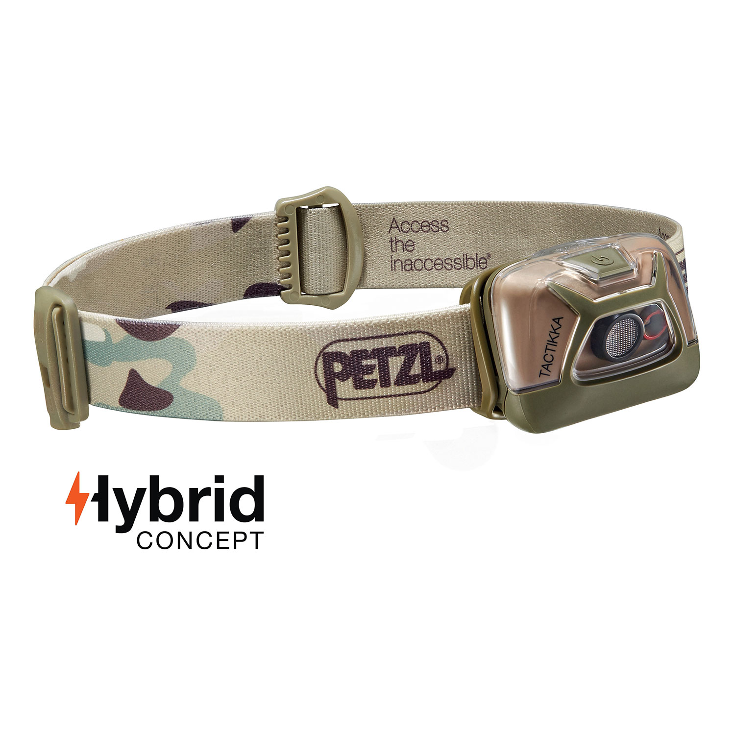 Lampe Frontale Petzl Tactikka® Compact Hybrid 200L - Camouflage