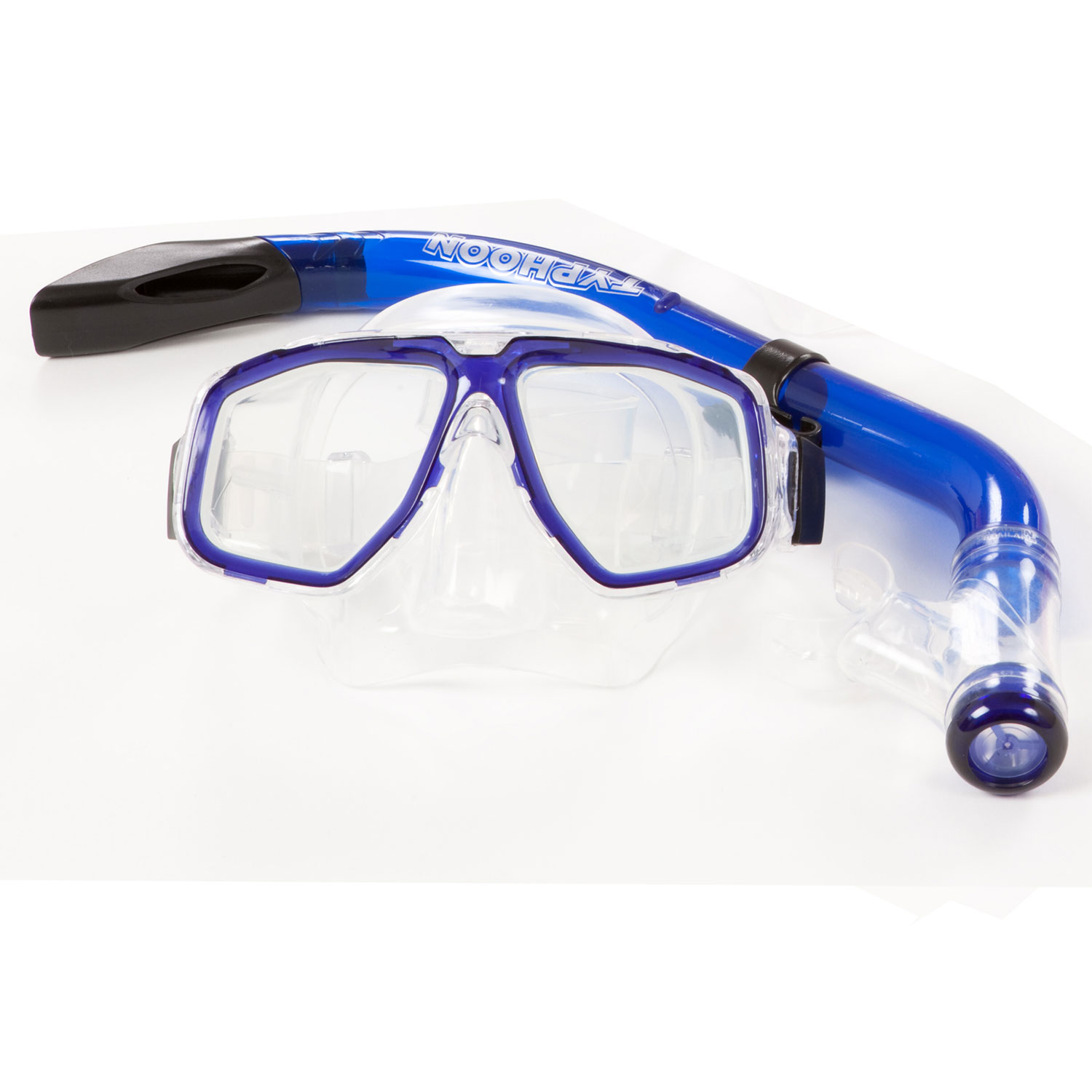 Typhoon Pro Masque Et Tuba Set - Adulte - Bleu