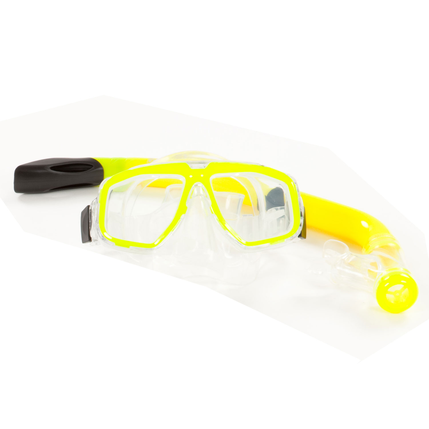 Typhoon Pro Masque Et Tuba Set - Adulte - Jaune