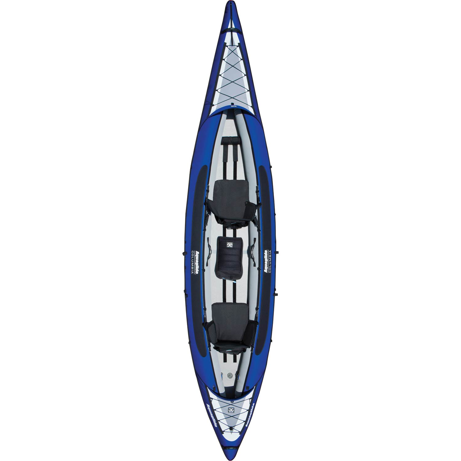 Aquaglide Britannique Xp Tandem - Kayak De Randonnée - 3 Man
