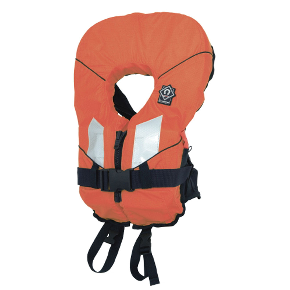 Crewsaver Childrens Spiral 100N Lifejacket - Orange / Navy