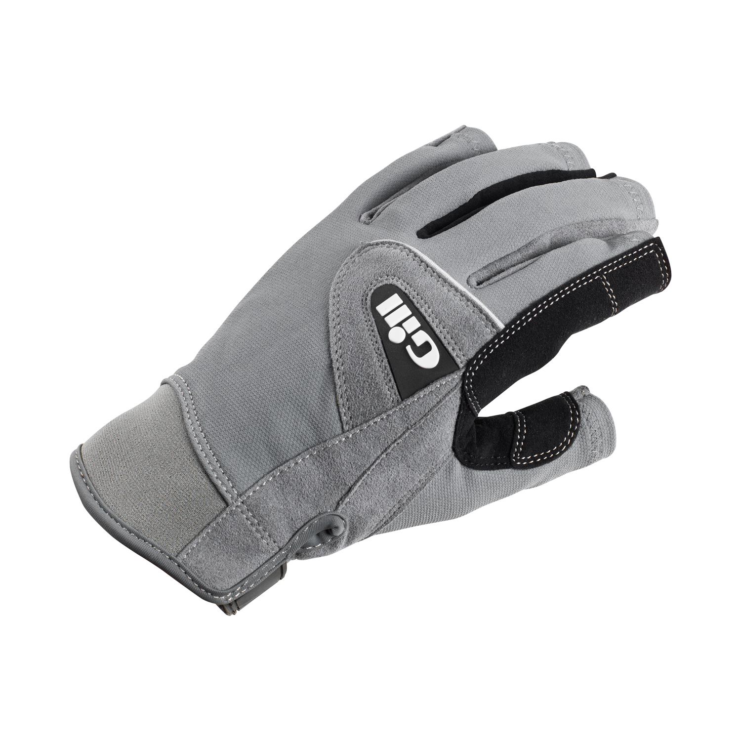 Gants De Voile Gill Junior Deckhand Short Finger - Gris