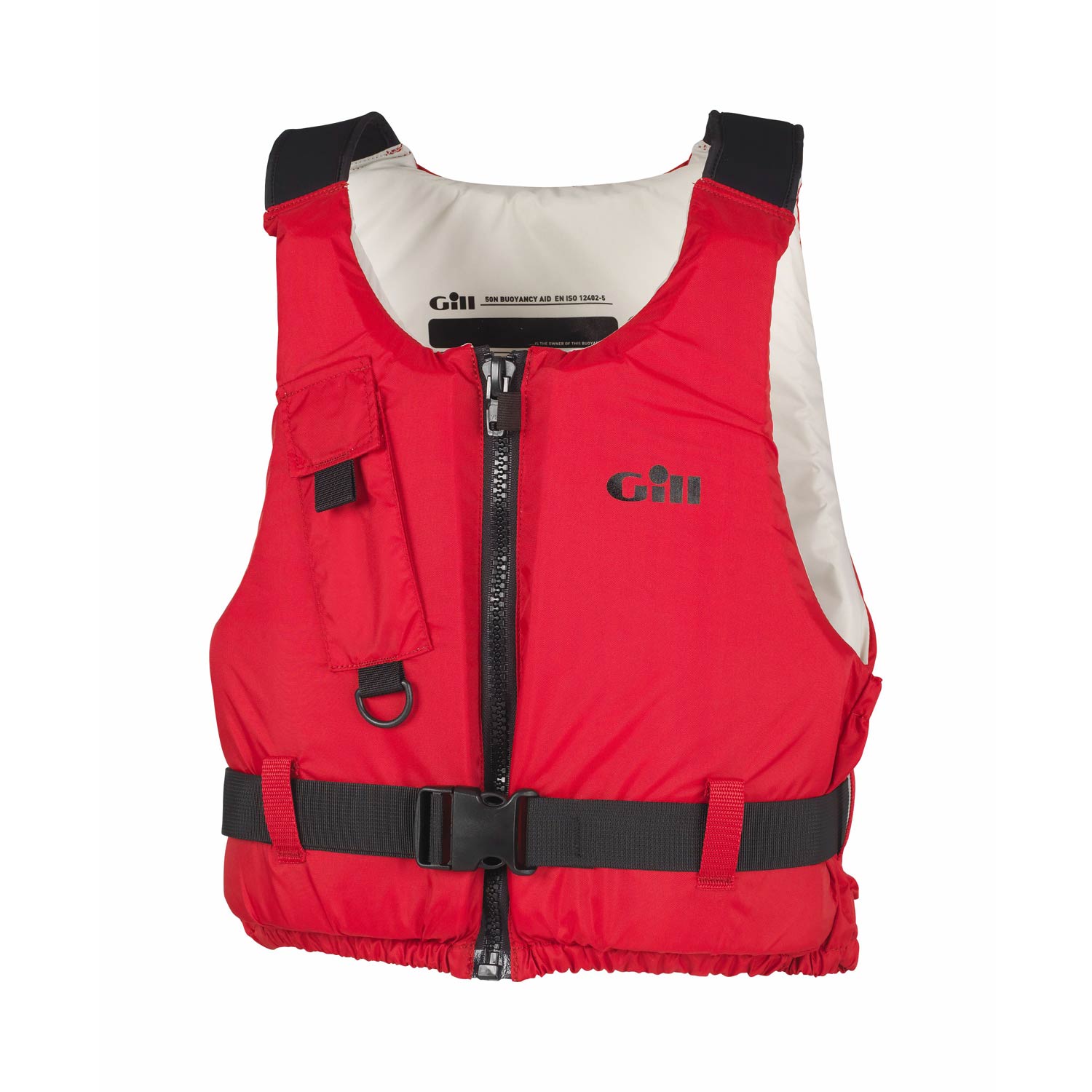 Gill Junior Zip Frontal Équipe Gilet De Sauvetage - Rouge