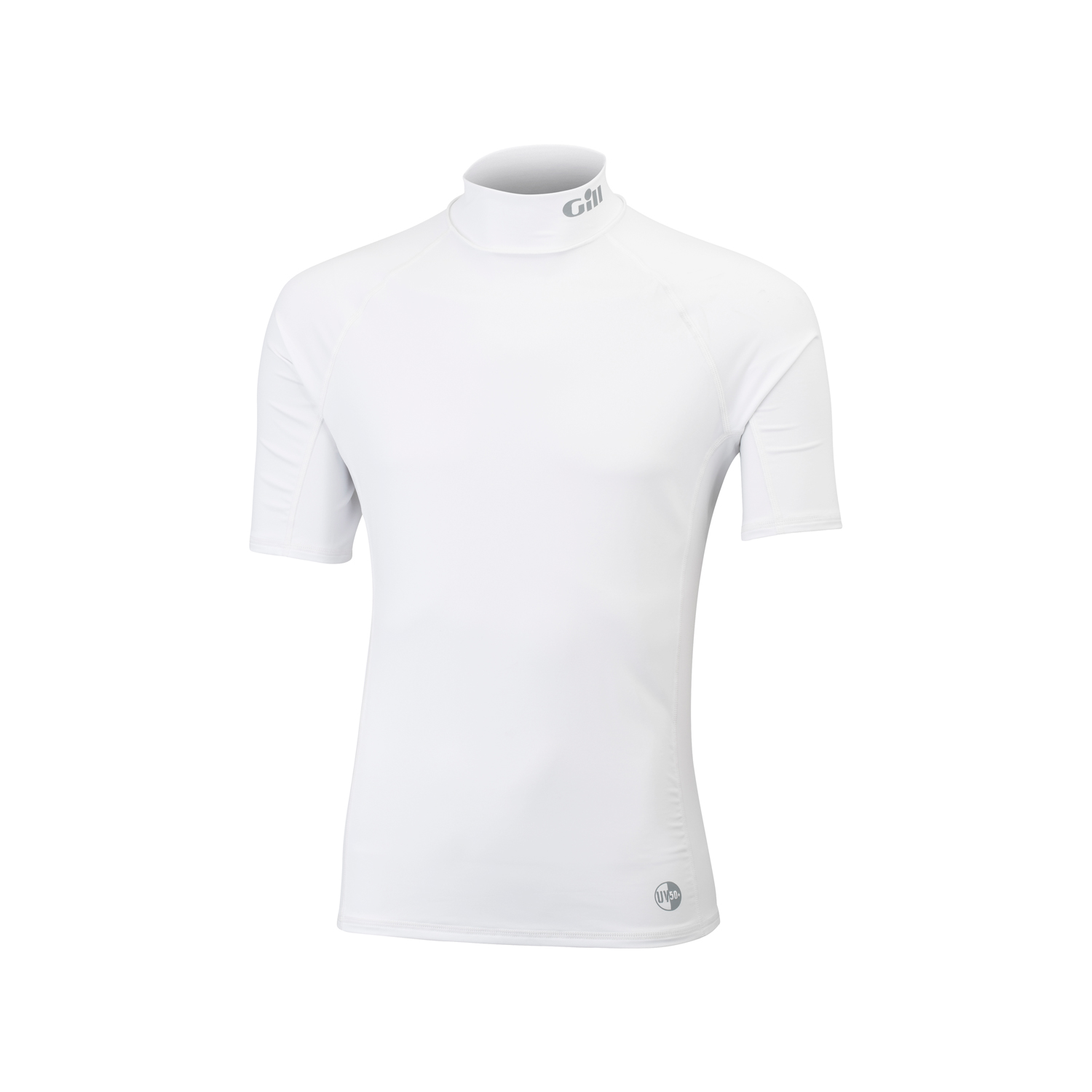 Gill Junior Manches Courtes Uv Rash Vest - Blanc