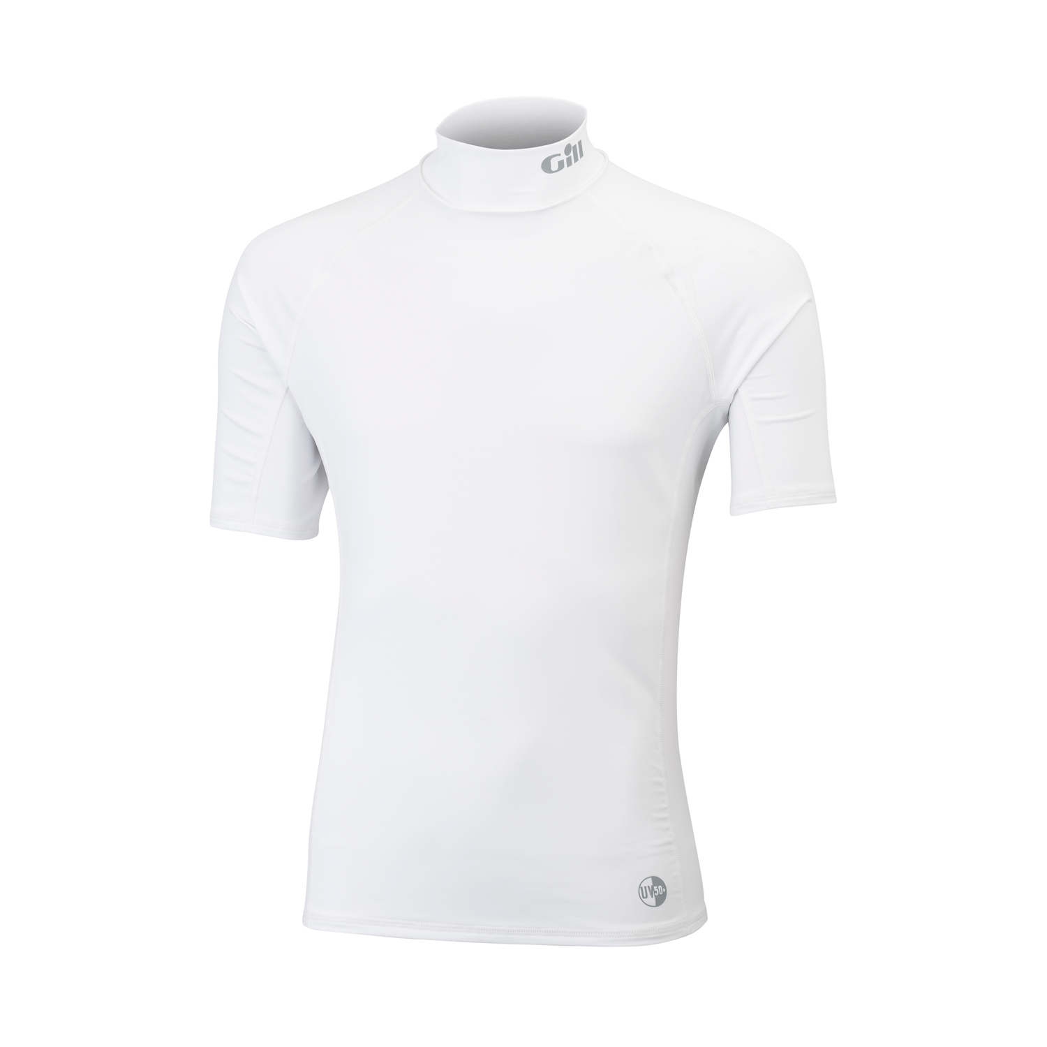 Gill Hommes Manches Courtes Uv Rash Vest - Blanc