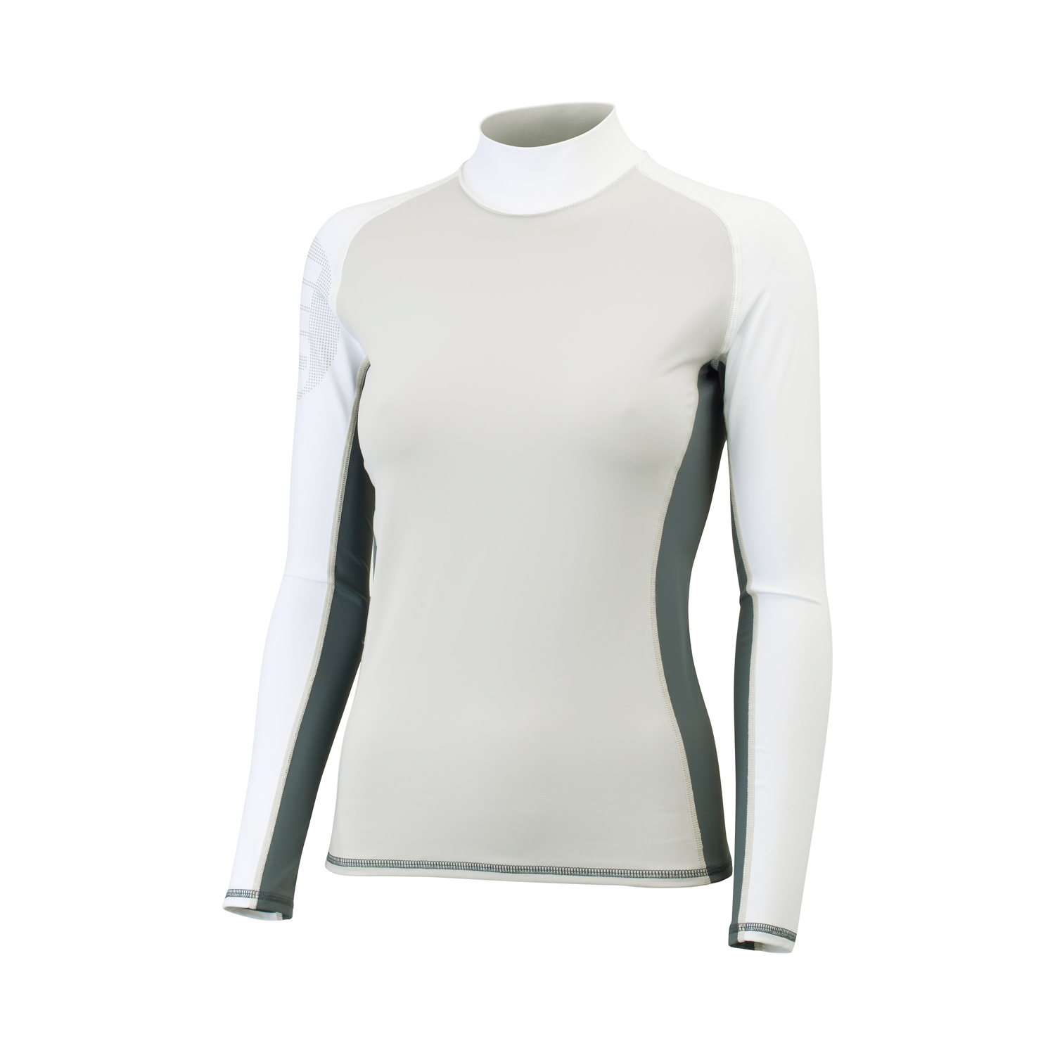 Gill Femmes Manches Longues Pro Rash Vest - Argent