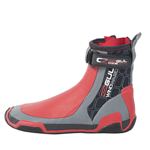 Gul Cz Windward Bottes - 5Mm Bottes De Combinaison 2019 - Noir / Rouge
