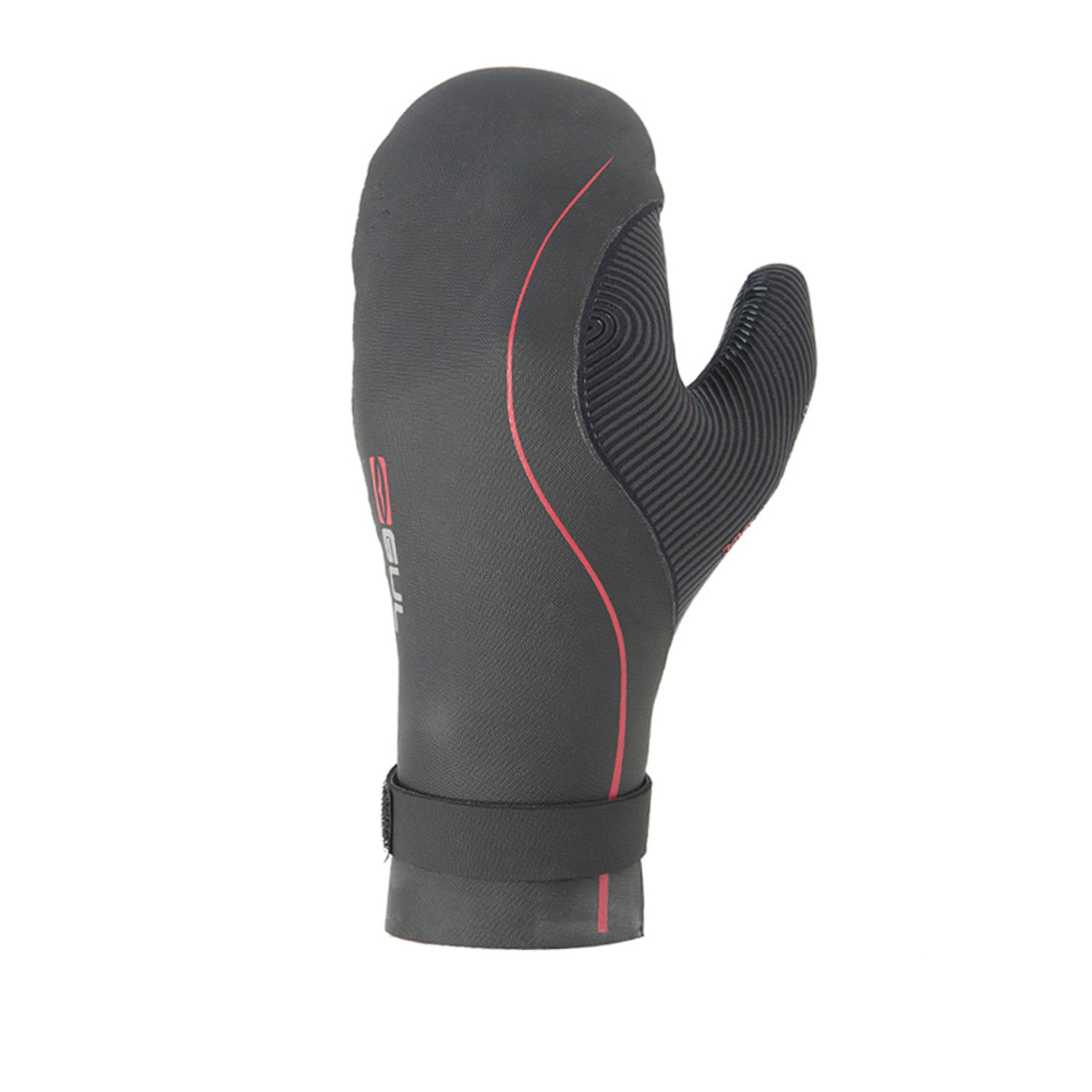 Gul Delta 3 Mm Mesh Mitt 2015 - Noir / Rouge