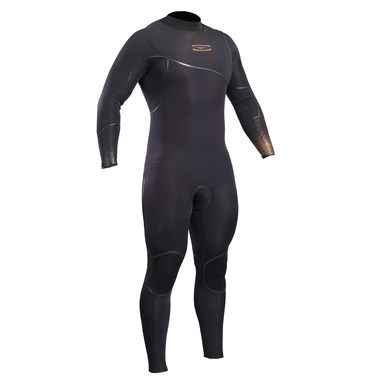 Gul Flexor 3 / 2Mm Zipfree Blind Wetsuit Cousu À L'aveugle - Noir