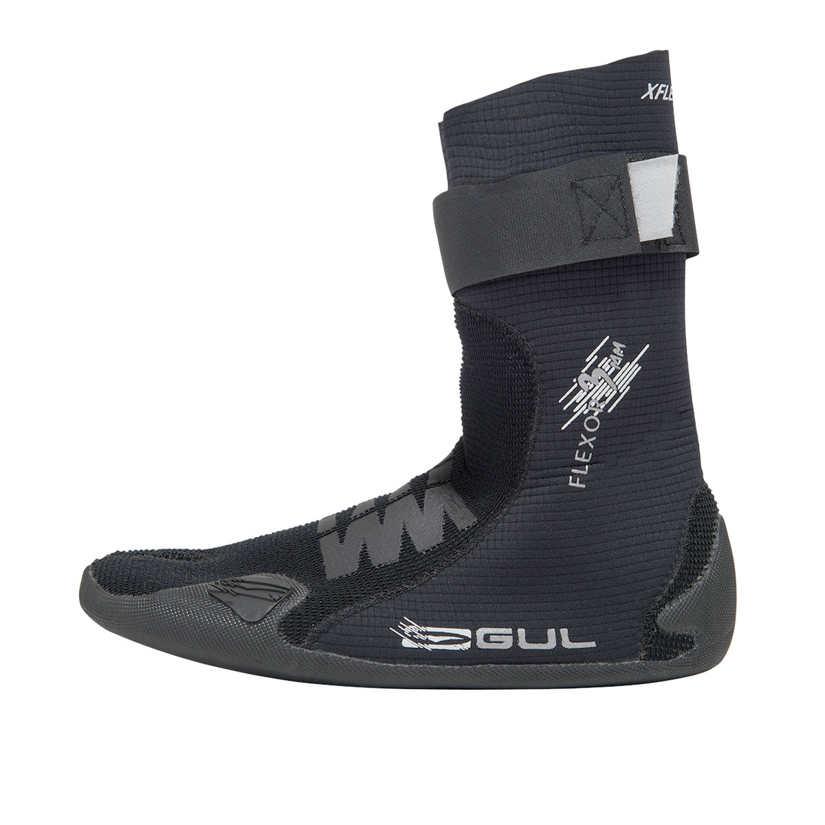 Gul Flexor 3Mm De Split Toe Boot - Noir / Noir