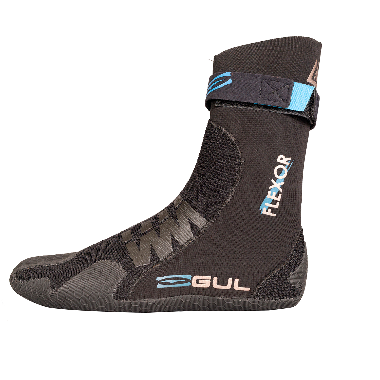 Gul Flexor 5Mm Split Toe Combinaison Bottes - Noir