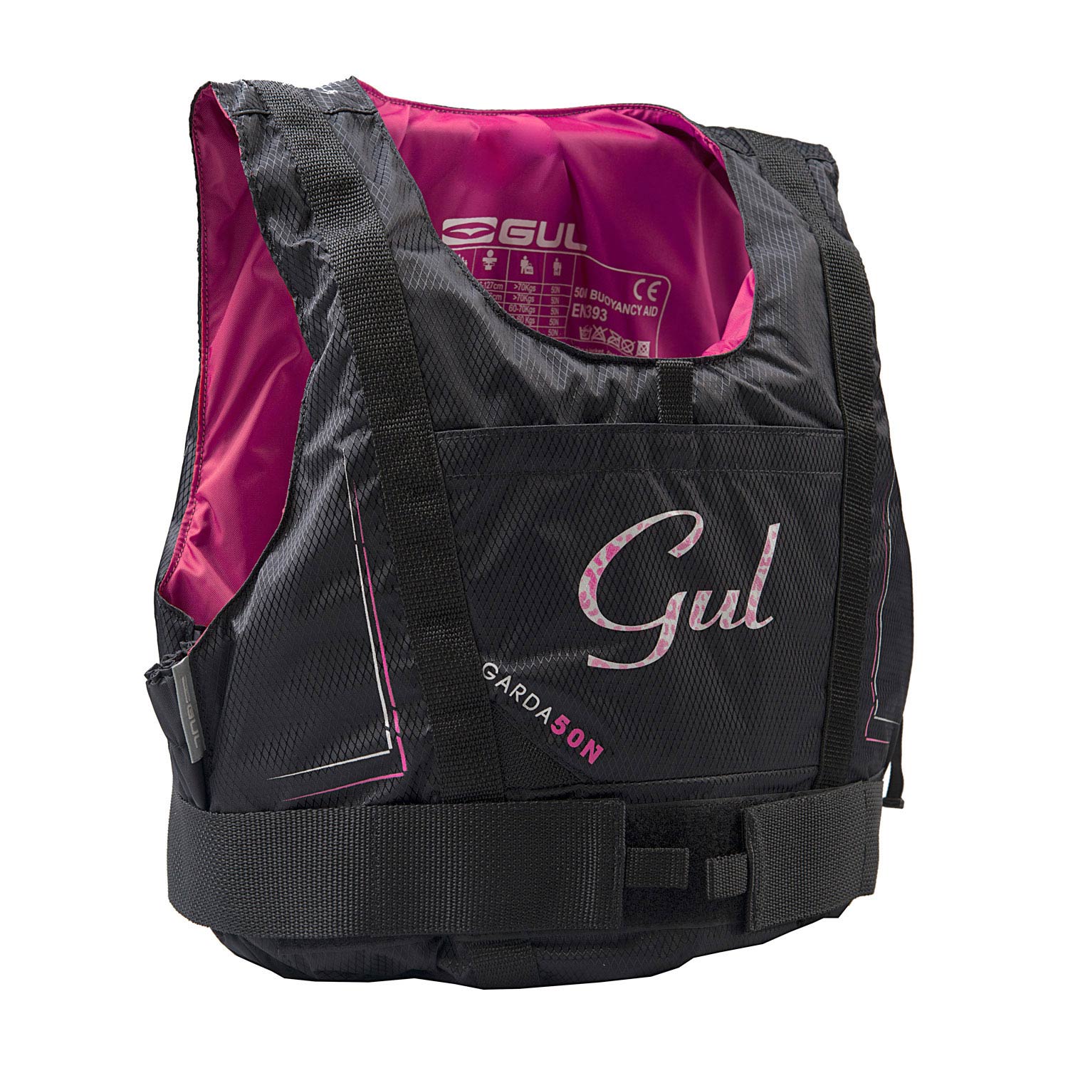 Gul Garda 50N Womens Aide À La Flottabilité Des Femmes - Noir / Rose