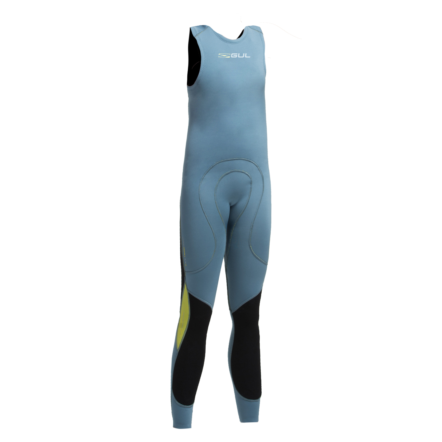 Gul Junior Code Zéro 1Mm Flatlock Long John Wetsuit - Pewter / Bleu