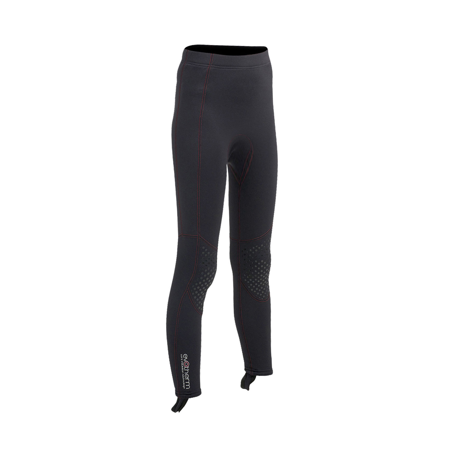 Gul Junior Evotherm Flatlock Pantalons - Noir / Noir