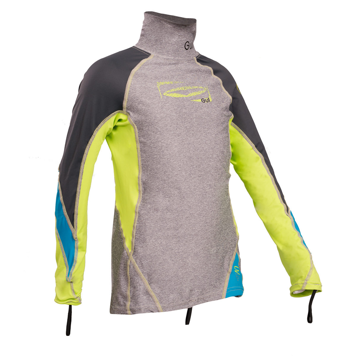 Gul Junior Rashvest Manches Longues - Marl / Lime