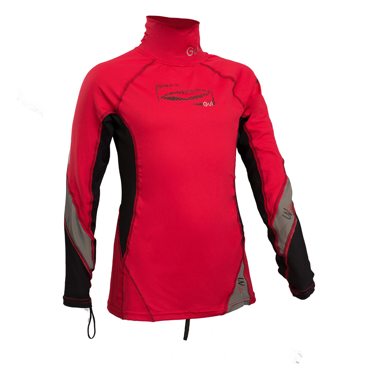 Gul Junior Rashvest Manches Longues - Rouge / Noir