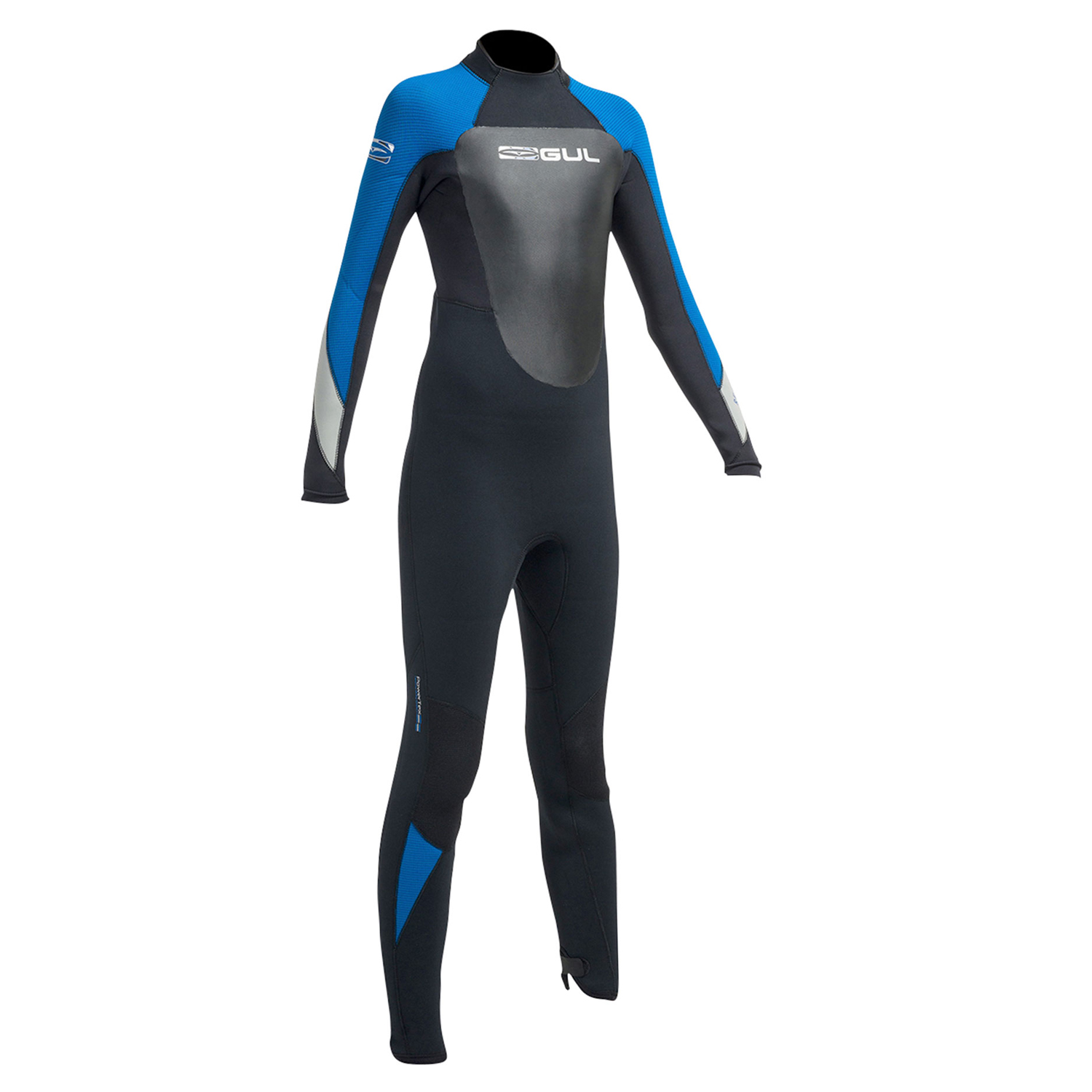 Réponse Junior Gul 3 / 2Mm Flatlock T2 Steamer Wetsuit - Blk / Bleu