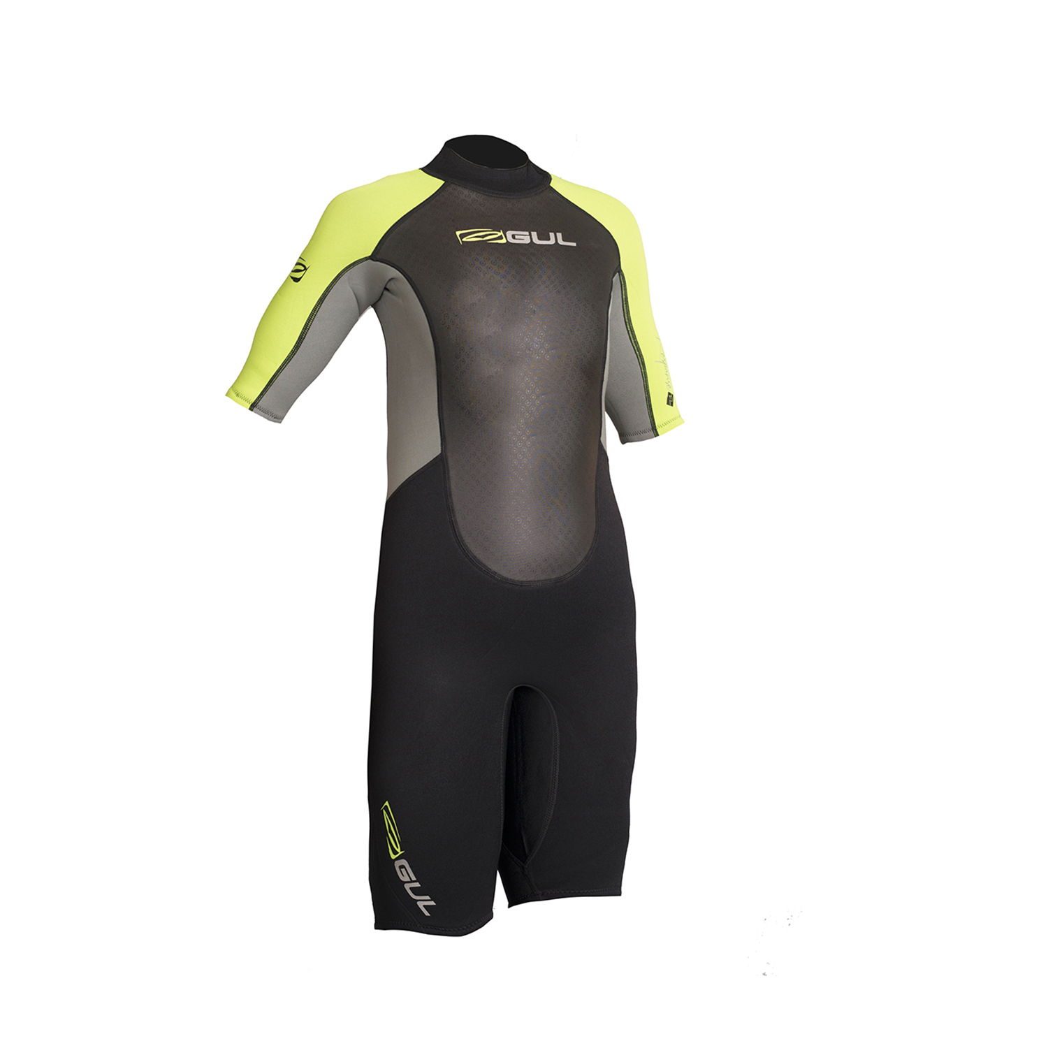 Gul Junior Response 3 / 2Mm Shorty Wetsuit - Noir / Lime