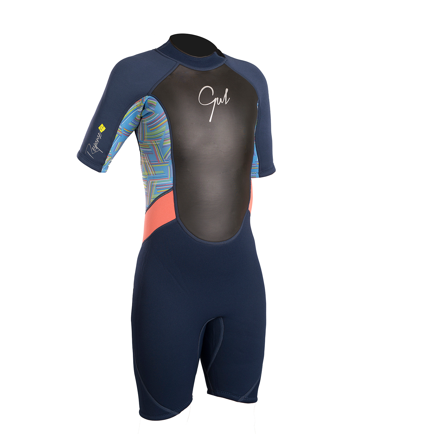 Gul Junior Response 3 / 2Mm Shorty Wetsuit - Marine / Lignes