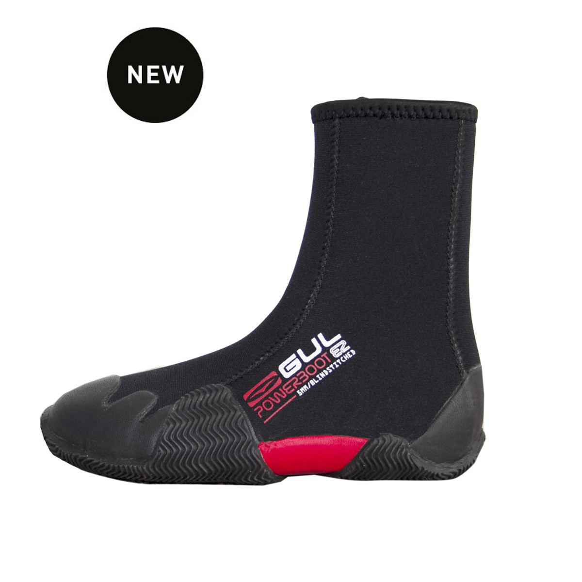 Gul Junior Ez Zippé 5Mm Power Boot - Noir