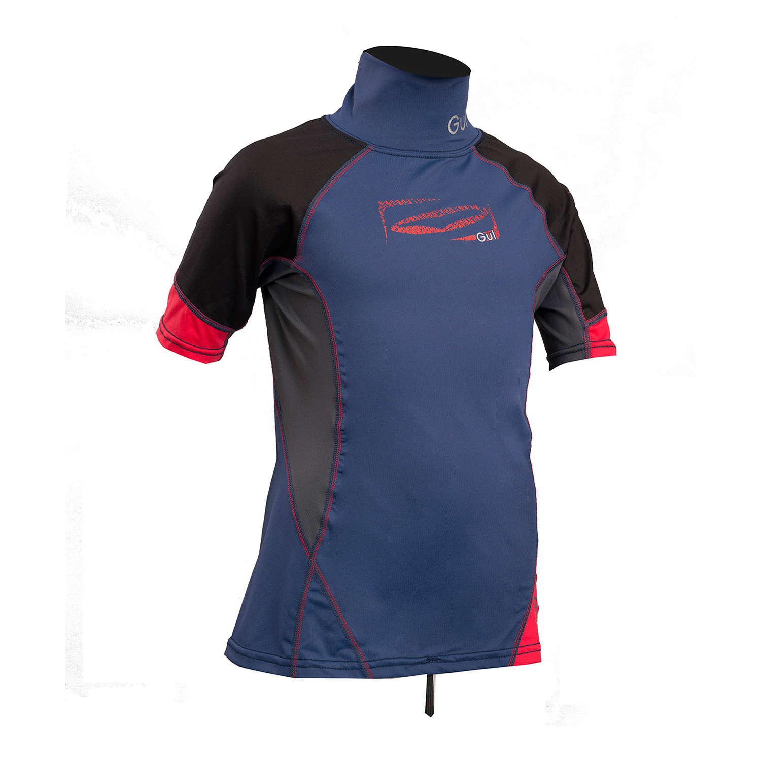 Gul Junior Rashvest Manches Courtes - Bleu / Rouge
