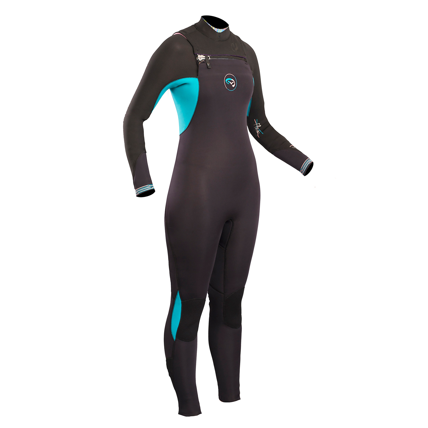Gul Femmes Flexor Cz 3 / 2Mm Bs Combinaison - Noir