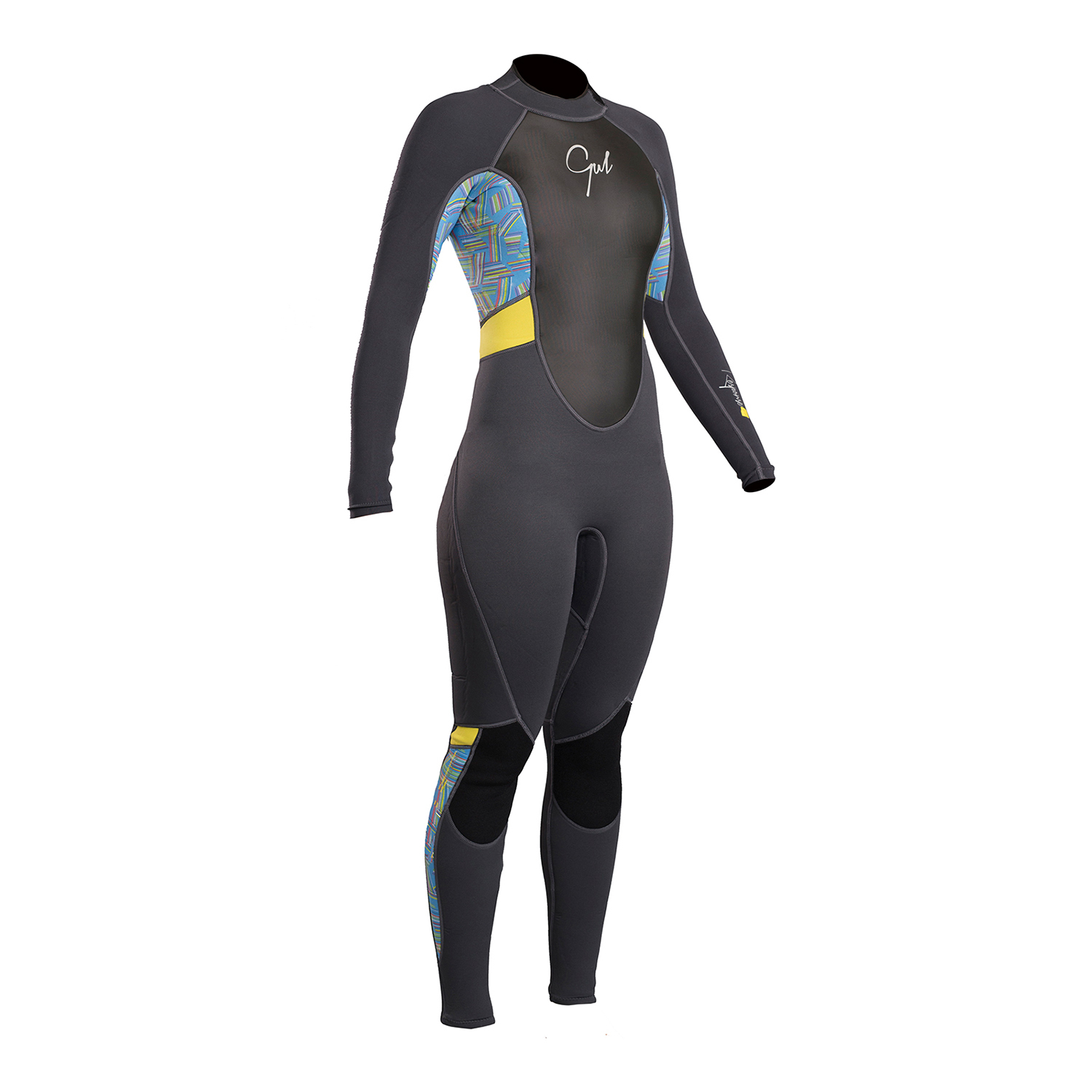 Gul Ladies Response 3 / 2Mm Fl Wetsuit - Graphite / Lignes