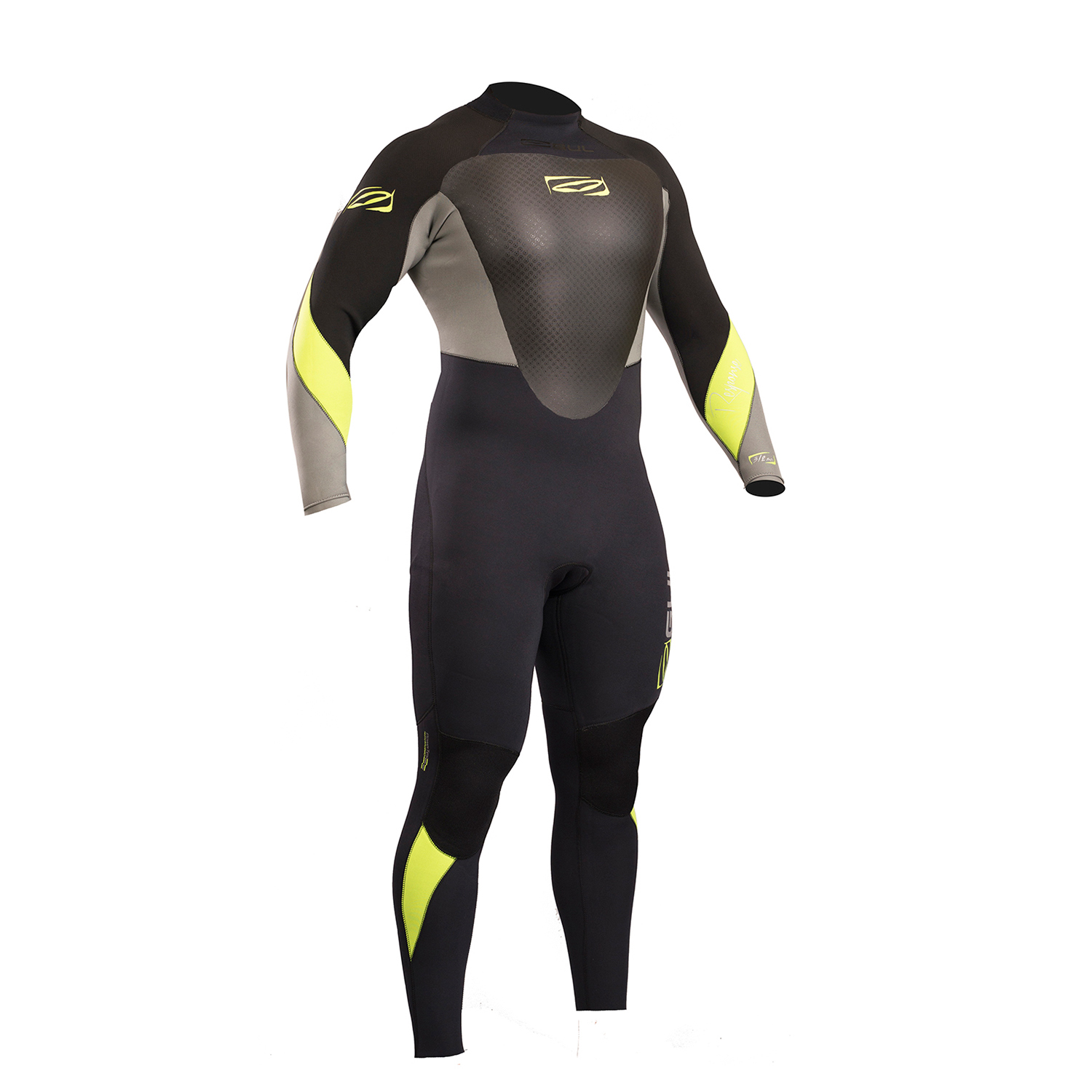 Gul Réponse 3 / 2Mm Bs Wetsuit - Noir / Lime