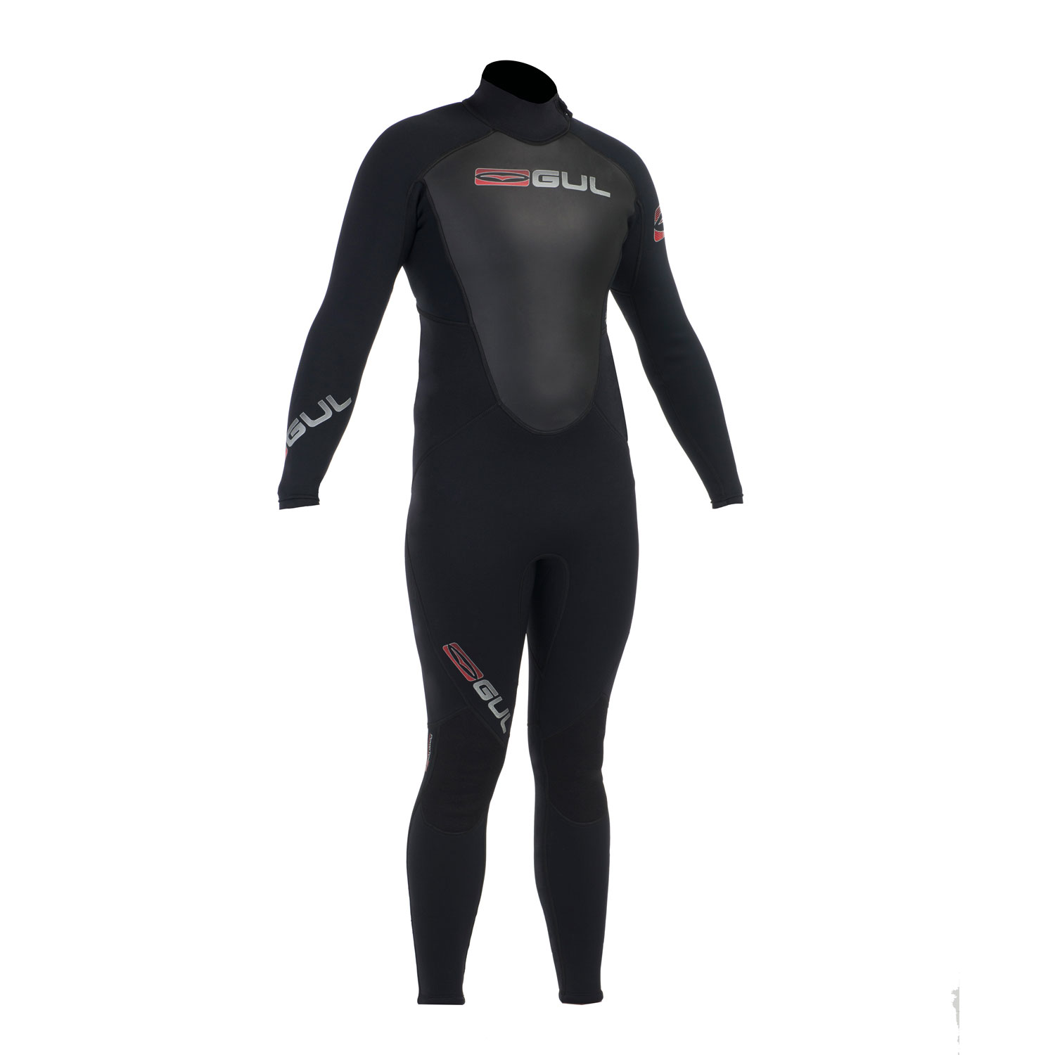 Gul Réponse 3 / 2Mm Flatlock Steamer Combinaison 2 015 - Noir / Noir