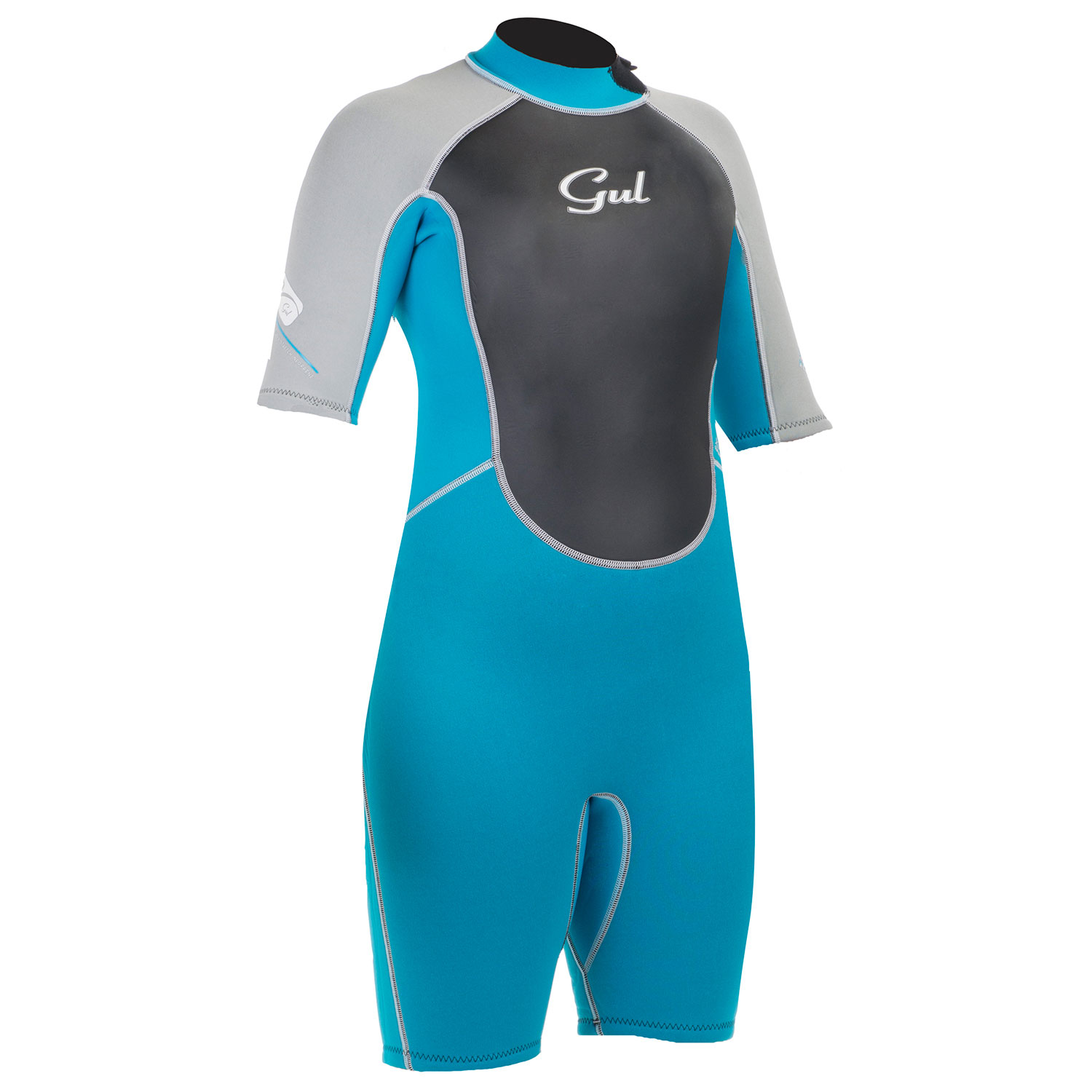 Gul Juniors Filles Réponse 3 / 2Mm Été Shorty Combinaison 2,015 -Turq / Argent