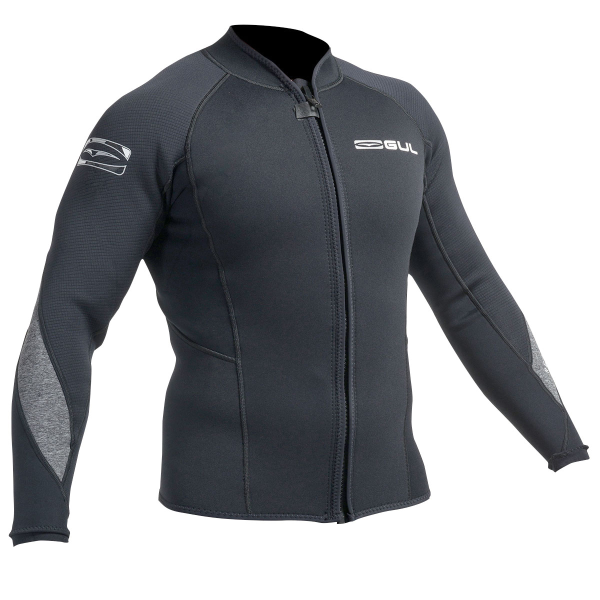 Gul Response 3Mm Flatlock Wetsuit Jacket - Noir
