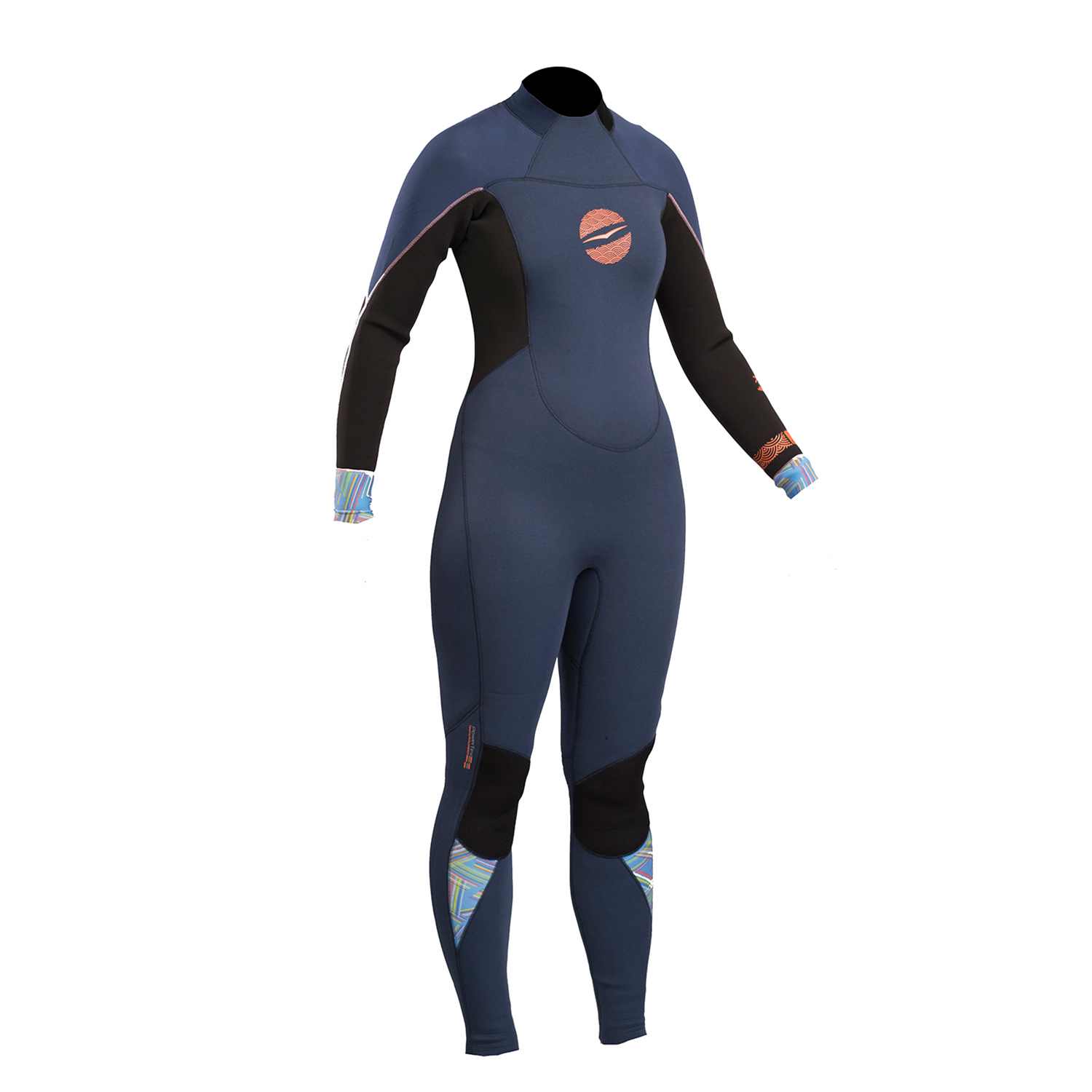Gul Dames Response 4 / 3Mm Bs Wetsuit - Marine / Noir