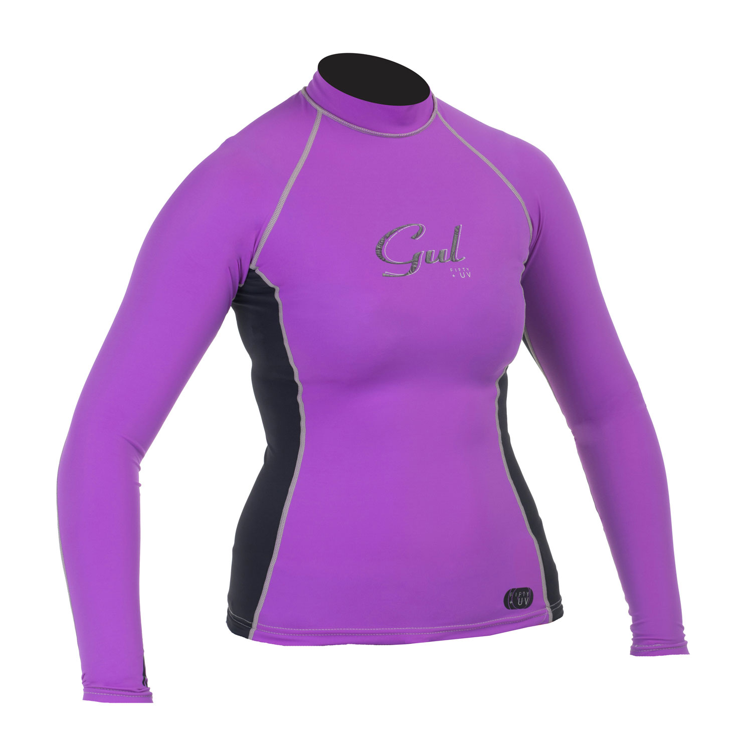 Gul Swami Femmes Manches Longues Rashguard - Iris / Noir